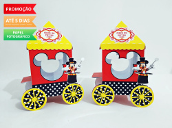Carrinho de Pipoca Circo do Mickey Carrinho de Pipoca Circo do Mickey