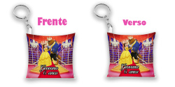 Chaveiro  A Bela e a Fera Personalizados Chaveiro  A Bela e a Fera Personalizados
