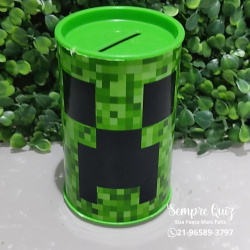 Cofrinho Minecraft Cofrinho Minecraft
