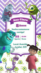 Convite aniversário Convite aniversário