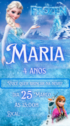 convite de aniversario frozen convite de aniversario frozen