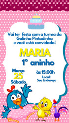 convite de aniversario galinha pintadinha 1 convite de aniversario galinha pintadinha 1