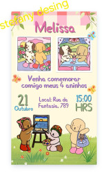 Convite virtual bobbie goods Convite virtual bobbie goods