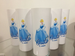 Copo personalizado Cinderela Copo personalizado Cinderela