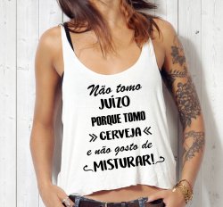 Cropped Feminina Carnaval Não Tomo Juízo Porque Tomo Cerveja Cropped Feminina Carnaval Não Tomo Juízo Porque Tomo Cerveja