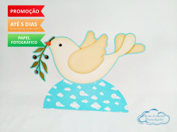 Display de mesa Arca de noé 27cm - Pomba Display de mesa Arca de noé 27cm - Pomba