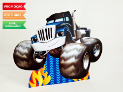 Display de mesa Blaze and the monster machine 27cm - Caminhão Display de mesa Blaze and the monster machine 27cm - Caminhão