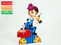 Display de mesa Blaze and the monster machine 27cm - Menina Display de mesa Blaze and the monster machine 27cm - Menina