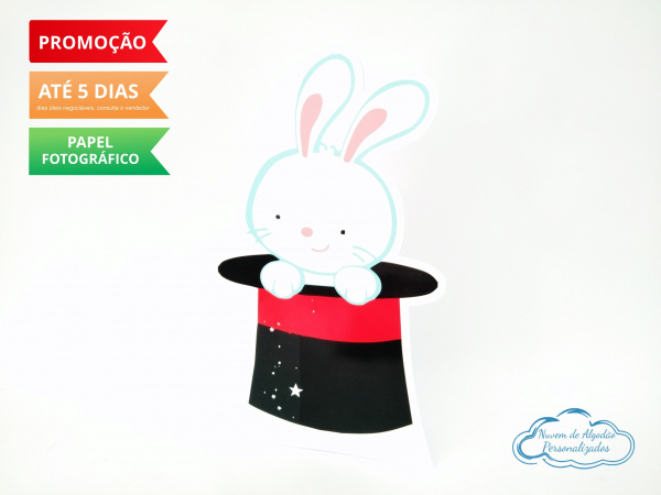 Display de mesa Circo 27cm - Coelho Display de mesa Circo 27cm - Coelho-Display de mesa Circo 27cm - Coelho
Largura varia de acordo com a imagem.
- Possui pé de apoio.