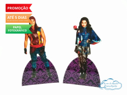 Display de mesa Descendentes 27cm - Jay e Evie Display de mesa Descendentes 27cm - Jay e Evie