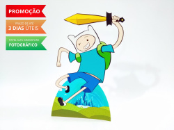 Display de mesa Hora de Aventura 27cm - Finn Espada Display de mesa Hora de Aventura 27cm - Finn Espada