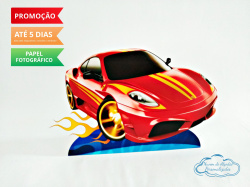 Display de mesa Hot Wheels 27cm - Carro vermelho Display de mesa Hot Wheels 27cm - Carro vermelho