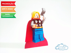 Display de mesa Lego 27cm - Thor Display de mesa Lego 27cm - Thor