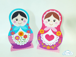 Display de mesa Matrioska 27cm Display de mesa Matrioska 27cm