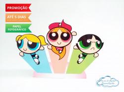 Display de mesa Meninas Super poderosas 27cm Display de mesa Meninas Super poderosas 27cm