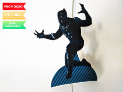 Display de mesa Pantera Negra 27cm - Pantera Display de mesa Pantera Negra 27cm - Pantera