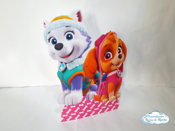 Display de mesa Skye e Everest 27cm Display de mesa Skye e Everest 27cm