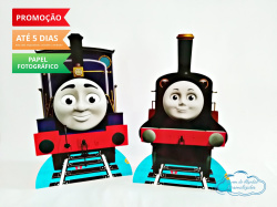 Display de mesa Thomas e seus amigos 27cm - Charlie e Arthur Display de mesa Thomas e seus amigos 27cm - Charlie e Arthur