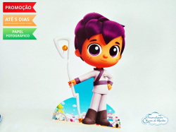 Display de mesa Vera e o reino do arco íris 27cm - Zee Display de mesa Vera e o reino do arco íris 27cm - Zee