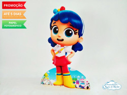 Display de mesa Vera e o reino do arco íris 27cm - Vera Display de mesa Vera e o reino do arco íris 27cm - Vera