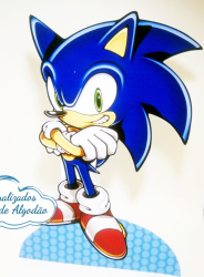 Display de mesa SONIC 39cm - Sonic Display de mesa SONIC 39cm - Sonic