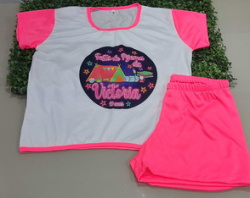 Festa do Pijama Cabana neon Festa do Pijama Cabana neon