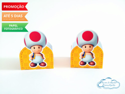 Forminha Super Mario Cogumelo Forminha Super Mario Cogumelo