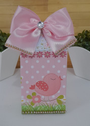 Kit Caixa Milk Jardim Encantado Rosa-para Montar Kit Caixa Milk Jardim Encantado Rosa-para Montar