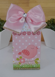 Kit Caixa Milk Jardim Encantado Rosa-para Montar Kit Caixa Milk Jardim Encantado Rosa-para Montar