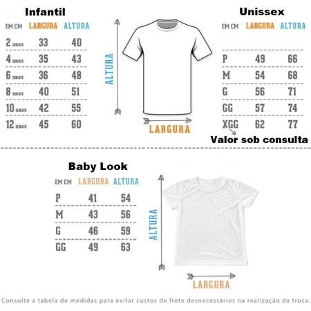 Kit Camiseta Casal Juntos Na Alegria Na Tristeza e Na Cerveja Kit Camiseta Casal Juntos Na Alegria Na Tristeza e Na Cerveja-Kit contém duas camisetas
A camiseta é um dos itens de vestuário mais versáteis e democráticos