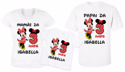 Kit camisetas Minnie Personalizada aniversário Kit camisetas Minnie Personalizada aniversário