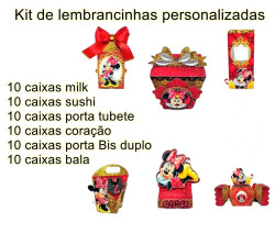 Kit de personalizados Minnie Rosa lembrancinha de aniversario festa caixinhas da Minnie decoração de festa Minnie Vermelha caixinhas Kit de personalizados Minnie Rosa lembrancinha de aniversario festa caixinhas da Minnie decoração de festa Minnie Vermelha caixinhas