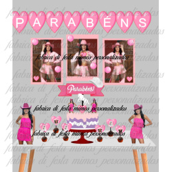 Kit festa Ana Castela Boiadeira decoração de aniversário com lembrancinha 31 itens Kit festa Ana Castela Boiadeira decoração de aniversário com lembrancinha 31 itens