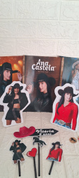 Kit Festa Ana Castela decoração de aniversário personalizada com nome e idade Kit Festa Ana Castela decoração de aniversário personalizada com nome e idade