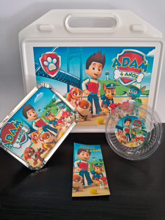 KIT FESTA ESCOLAR PATRULHA CANINA 2 KIT FESTA ESCOLAR PATRULHA CANINA 2-COMEMORE O ANIVERSÁRIO COM UMA FESTA NA ESCOLA DE MANEIRA PRÁTICA E DIVERTIDA.
KIT FESTA NA ESC