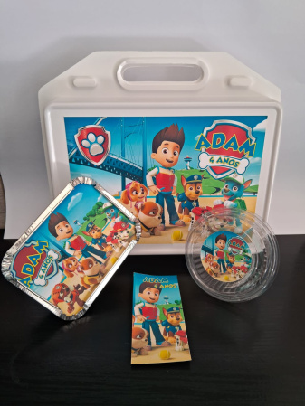 KIT FESTA ESCOLAR PATRULHA CANINA 2 KIT FESTA ESCOLAR PATRULHA CANINA 2-COMEMORE O ANIVERSÁRIO COM UMA FESTA NA ESCOLA DE MANEIRA PRÁTICA E DIVERTIDA.
KIT FESTA NA ESC