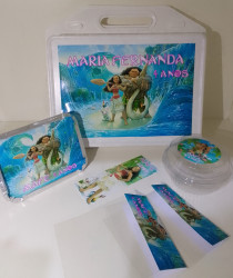 KIT FESTA ESCOLAR PERSONALIZADO MOANA KIT FESTA ESCOLAR PERSONALIZADO MOANA
