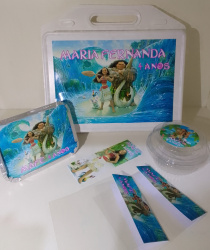 KIT FESTA ESCOLAR PERSONALIZADO MOANA KIT FESTA ESCOLAR PERSONALIZADO MOANA