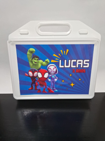KIT FESTA ESCOLAR PERSONALIZADO SPIDER E SEUS AMIGOS KIT FESTA ESCOLAR PERSONALIZADO SPIDER E SEUS AMIGOS-COMEMORE O ANIVERSÁRIO COM UMA FESTA NA ESCOLA DE MANEIRA PRÁTICA E DIVERTIDA.
KIT FESTA NA ESC