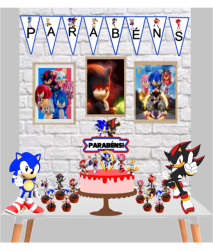 Kit festa Sonic Shadow Kit festa Sonic Shadow