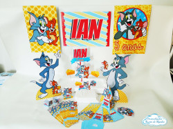 Kit só um bolinho Tom e Jerry - Tamanho G Kit só um bolinho Tom e Jerry - Tamanho G