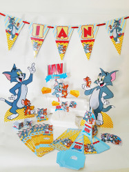 Kit só um bolinho Tom e Jerry - Tamanho G 2 Kit só um bolinho Tom e Jerry - Tamanho G 2