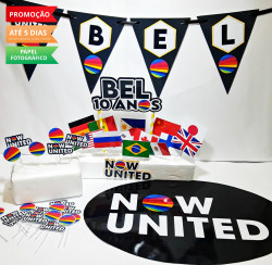 Kit só um bolinho Now United - Tamanho P Kit só um bolinho Now United - Tamanho P