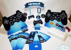 Kit só um bolinho Playstation - Tamanho M Kit só um bolinho Playstation - Tamanho M
