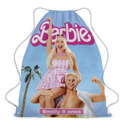 Lembrancinha de Aniversário Mochilinha sacochila Barbie Lembrancinha de Aniversário Mochilinha sacochila Barbie