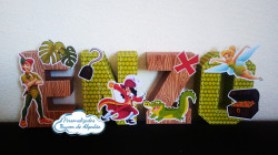 Letra 3d Peter Pan Letra 3d Peter Pan