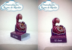 Porta bis duplo Alice no país das maravilhas Porta bis duplo Alice no país das maravilhas
