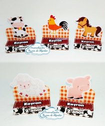 Porta bis duplo Fazendinha Porta bis duplo Fazendinha