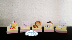 Porta bis duplo Fazendinha Animais Porta bis duplo Fazendinha Animais