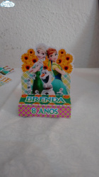 Porta bis duplo Frozen Fever Porta bis duplo Frozen Fever